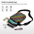 thumbnail image 7 of HELLHERO Rabbit and Flowers Double Deck Shoulder Bag Adjustable Shoulder Strap for Outdoor Holiday Travel, 7 of 7