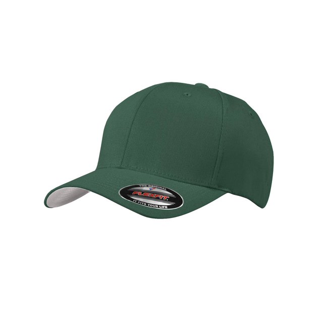 Top Headwear Flex Fit Baseball Cap - Forest Green - Large/X-Large