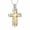 S/Gold, variant on Hollow Cross Urn Necklace for Ashes Memorial Locket Pendant Jar Keepsake Cremation Jewelry for Ashes Holder Adult
