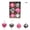 Pink3#, variant on FeiFu Christmas Painted Silk Balls Ornaments Thread Wrapped Xmas Balls Silk Thread Decorative Balls for Christmas Tree Festive Painted Silk Thread Balls Xmas Decorative(6pcs)