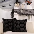 thumbnail image 6 of Misright Halloweens Sheer Cushion Cover Plush Decorative Pillow Cover, 6 of 9