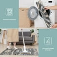 thumbnail image 6 of Gray Floral Mandala and Leaf Pattern Kitchen Rugs Sets Of 3,Kitchen Runner Rugs Non Skid Washable,Decorative Kitchen Floor Mats for Kitchen,Sink,Laundry,17"x30"+ 17"x47" + 17"x59", 6 of 6