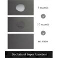 thumbnail image 2 of Absorbent Pet Feeding Mat for Dog Water Bowl Messy Drinkers, 2 of 4