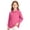 #02 Hot Pink, variant on Kids Polo Shirts Boys Girls School Uniform Long Sleeve Shirt Cotton Collared Tops Soft Casual School Wear Basic Golf Shirt,4-5Y,Hot Pink