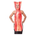 thumbnail image 2 of Bacom Disfraz divertido de comida para fiesta de carnaval, disfraz de Halloween para adultos, vestido elegante familiar de Navidad, trajes de vacaciones para Pizza y perritos cali, 2 of 5
