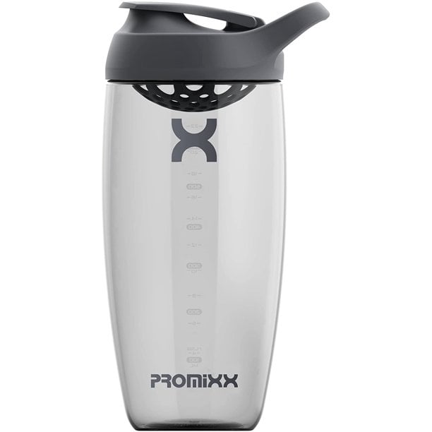 Promixx Pursuit Protein Shaker Bottle - Premium Sports Blender Bottles for Protein Mixes and Supplement Shakes - Easy Clean, Dur