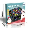 Wldoasz Intellectual Chessboard, Rainbow Ball Elimination Game, Fun
