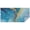Blue Gold Wave, variant on Blue Gold Marble Pattern Rectangle Tablecloth 60"x84",Waterproof Polyester Rectangle Table Cloth, Wipeable Spillproof Polyester Tablecloth for Dining, Camping, Indoor and Outdoor