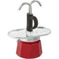 thumbnail image 3 of Bialetti Mini Express Magrite Coffee Maker with 2 Espresso Cups, 3 of 9