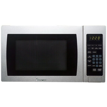 Stainless Steel Microwaves Magic Chef Mcm990st 9 Cu Ft 900 Watt Microwave With Digital Touch