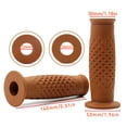thumbnail image 5 of Retro Hand Grips Motorcycle Cuffs Grips 22mm Eco-friendly Rubber Universal Handlebars for Motorbike, Close Bottom, 5 of 5