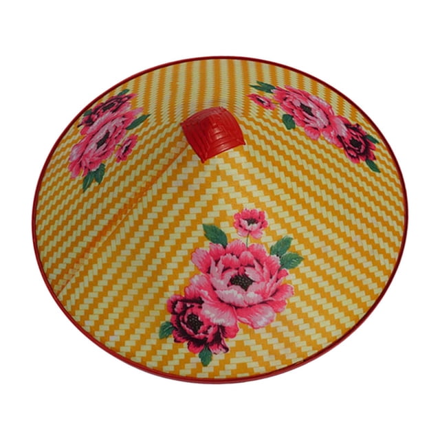 Sombrero de sol Yinane Asiático PP Flores 42cm