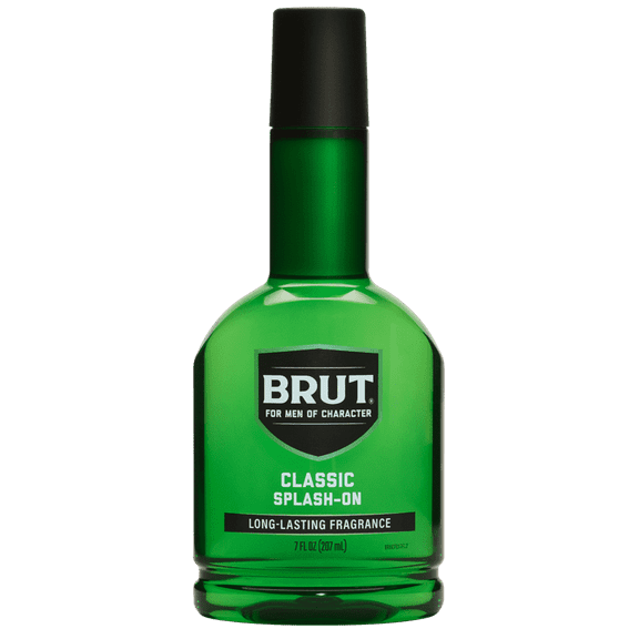 Brut Classic Splash on, Wood & Citrus Scent, Cologne for Men, 7 oz