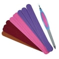 thumbnail image 1 of Paquete Con 12 Limas Para Uñas Y Quita Cuticula De Acero, 1 of 7