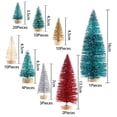 thumbnail image 2 of Miniárbol de Navidad artificial SATINIOR Sisal Snow, 60 unidades, 2 of 6