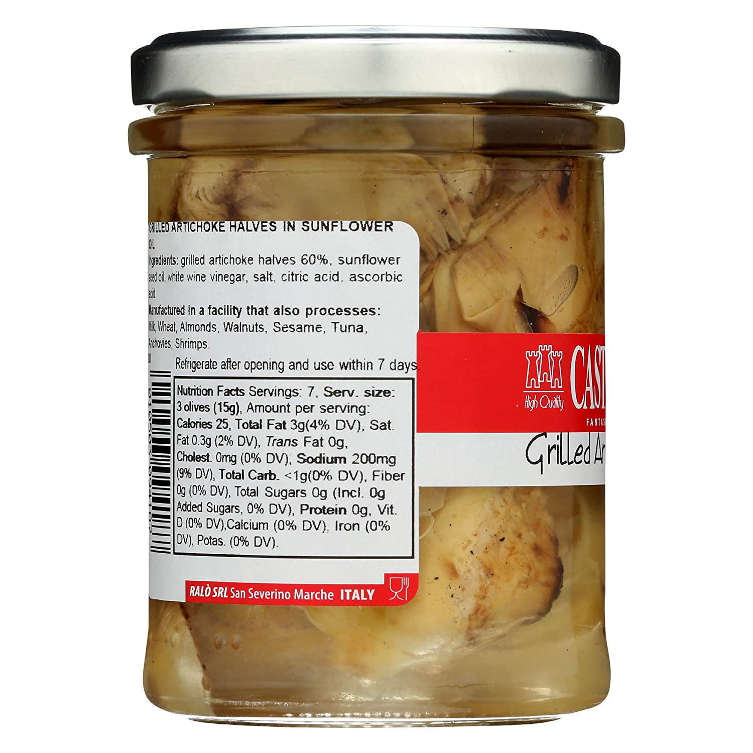 Castellino Grilled Artichoke Halves