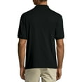 thumbnail image 6 of Hanes Men's Ecosmart Jersey Polo Shirt with Pocket, 6 of 6