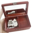thumbnail image 6 of Sinzyo Music Box Wooden Jewelry Box Musical Boxes 18 Notes Retro Collection with Mirror and Christmas Gift (Tune ; Anastasia-Once Upon a December, Vintage Red Jewelry Box), 6 of 6