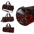 thumbnail image 3 of Motorcycle Gym Bags, Travel Tote, Sports Bag, Yoga Bag - 17.7 Inches Size with Interior Zipper Pocket - Large Capacity, 3 of 6