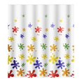 thumbnail image 1 of Jinsinto Rideau de Douche en PEVA Multicolore 180 x 200 cm, 1 of 3
