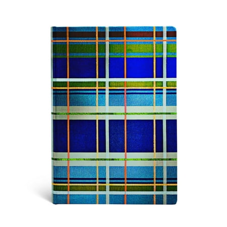Paperblanks | Davenport | Mad for Plaid | Hardcover | Midi | Lined | Elastic Band Closure | 144 Pg | 120 GSM (Diary)