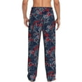 thumbnail image 3 of Goofa Cool Red Off-Road Vehicle Printed Soft Pajama Pants for Men, Wide Leg Comfy Casual Lounge Yoga Pants-X-Large, 3 of 9