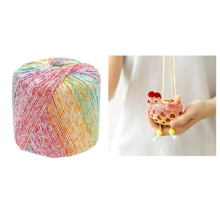 1.4 Yarn Set of 8 Skeins and Perfect for Knitting and Crocheting DIY Yarn Tatting Lace Embroidery Sewing Clothing Supplies - Gorgeous, Size