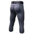 thumbnail image 2 of Uccdo Men's Compression 3/4 Capri Pants Baselayer Cool Dry Sports Running Yoga Tights, 2 of 2