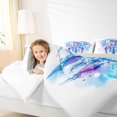 thumbnail image 4 of Homewish Mystic Tribal Wolf Full Size Comforter Sets for Kid, Western Dream Catcher Bedding Comforter Set, Fashion Watercolor Reversible Bedding Sets, Super Cozy Room Decor, 3 Pieces, 4 of 8