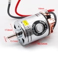 thumbnail image 2 of Impermeable High Torque RC Crawler Car 540 Piezas de repuesto de motor cepillado (22T), 2 of 9