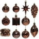 thumbnail image 3 of 12 piezas de bolas de Navidad para decoración de árbol de Navidad, colgantes de plástico con forma especial, esferas navideñas de Año Nuevo, 3 of 5