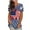Navy womens tops summer, variant on USSUMA Womens Tops Dressy Casual Summer Women Summer Casual Fashion Shirts Sexy Round-neck Shirt T Short Sleeve Plus Tunics Letters Print Tees Tops Blouse Ladies Tops Trendy