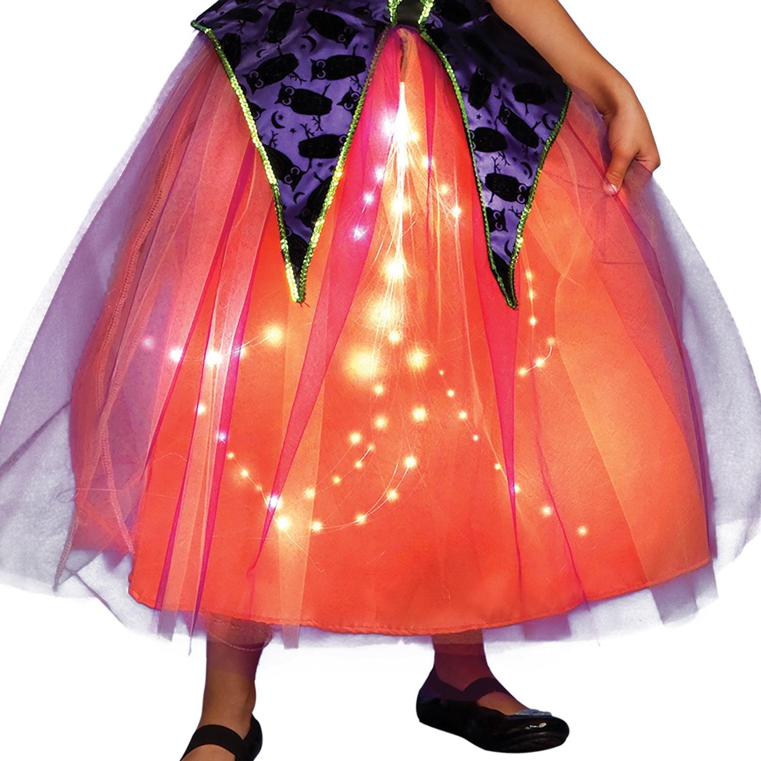 Lights Up Twinkle Witch Child Costume