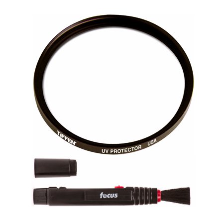 UPC: 0646791417728 | Tiffen 62mm UV Protector Lens Filter w/ Focus Lens Cleaning Brush