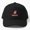 Black, variant on Boston Tea Party Penguin Baseball Cap, Historic Bird Character Graphic Design, Classic Hat