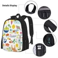 thumbnail image 3 of Balery Summer Animal Mochila escolar 3 en 1 para niños: mochila resistente con lonchera térmica y estuche para lápices. Mochila escolar para niños y niñas., 3 of 7