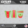 thumbnail image 4 of Kalair GFX Graphics Kit for Yamaha YZ80 (1993-2001) Usa Series, 4 of 5