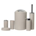 thumbnail image 2 of 2023 6x 6 Piece Bathroom Accessory Set, Toilet Brush, Waste Bin, Soap Dish, Tooth Brush Holder Soap Dispenser, Rinse Cup[hhhhs], 2 of 5