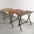 thumbnail image 4 of Arizona Folding Table with Solid American Gum - Walnut, 4 of 18