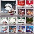 thumbnail image 2 of Tapices psicodélicos, tapiz navideño, toalla de playa hippie, colgante de pared para sala de estar, dormitorio, decoración del hogar brillar Hogar, 2 of 3