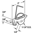 thumbnail image 2 of Prime-Line Produits B 796 Rouleau de Porte Écran en Acier Inoxydable de 1-1/4 Pouce, (Pack de 2), 2 of 2