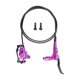 thumbnail image 2 of Frenos de disco universales para bicicletas Repuestos F160 / R140 para bicicletas FAT Bike Trail , Morado L Púrpura l Soledad Freno de disco hidráulico de bicicleta, 2 of 10