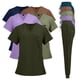 thumbnail image 2 of Ropa de manga corta para el lavado de manos en color para sala de operaciones, ropa de enfermera para el cuidado de la piel de mujer, ropa de aislamiento para cirujanos, monos, 2 of 6