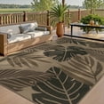 thumbnail image 5 of VUNATE Outdoor Rugs Carpet 5'x7' Jute Rug Farmhouse Tropical Washable Patio Rug Distressed Modern Braided Area Rugs Brown Indoor Outdoor Rugs for Living Room Backyard RV Porch, 5 of 6