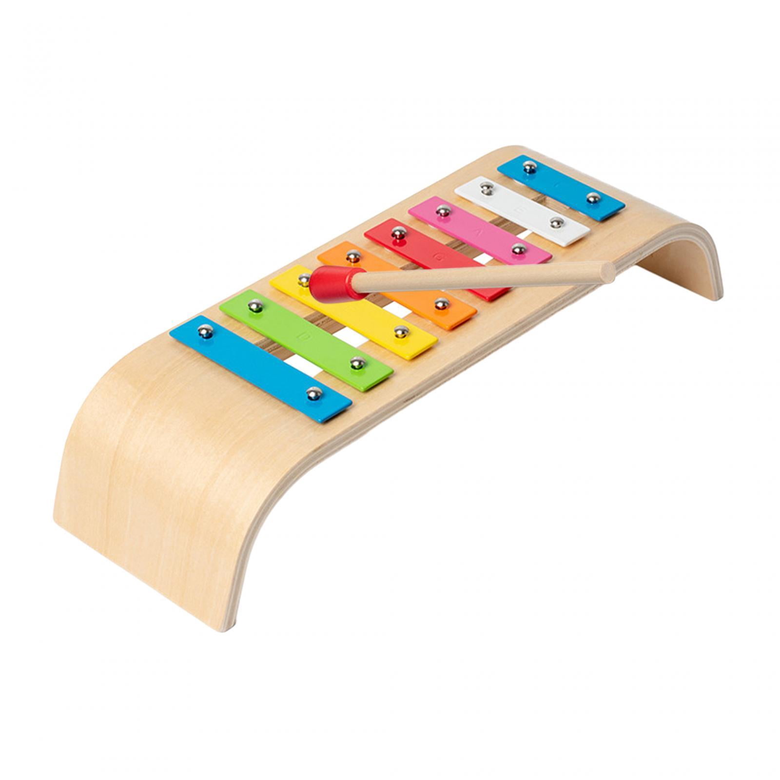 LeeQinersw 8 Scales Xylophone with Mallets Kids Music Learning Toys for Kids and Adult Band