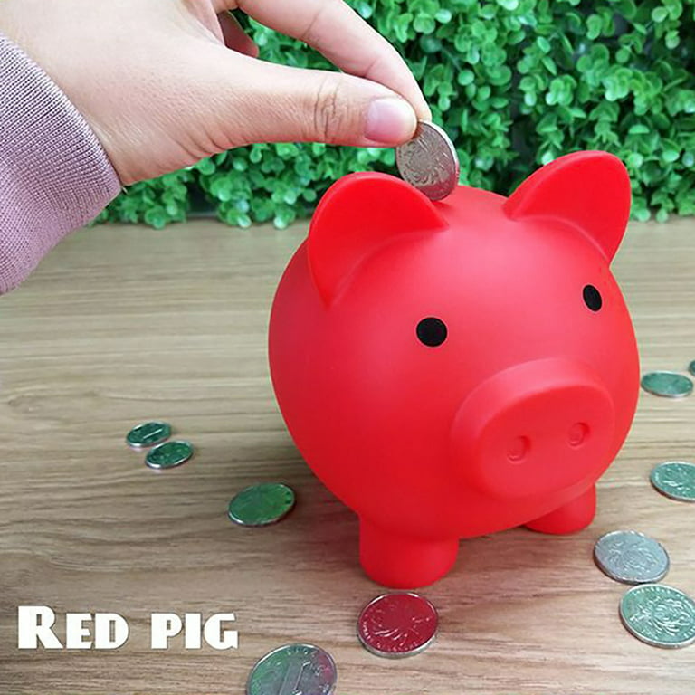 Piggy Bank, Unbreakable Plastic Money Bank, Coin Bank for Girls and Boyh