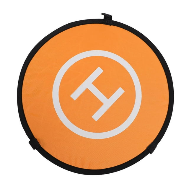 Drone Landing Pad Foldable, Nighttime Reflective Pad, Water Proof Portable Helipad, 55cm Helipad Fit for Air 3, Mini 3, Mini SE, 2, Pro and Other Drones