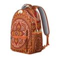 thumbnail image 2 of Mantra Jacquard Backpack - Elegant Woven Design Bookbag for Formal Campuses, Ornate Patterns, Classy Gift for Law & Med Students, 2 of 6