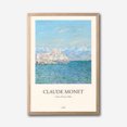 thumbnail image 4 of Claude Monet Antibes, Afternoon Effect Canvas Wall Art  Framed Impressionist Seascape Print 1888, 4 of 10