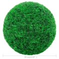 thumbnail image 3 of vidaXL Artificial Boxwood Balls 2 pcs 35 cm, 3 of 3